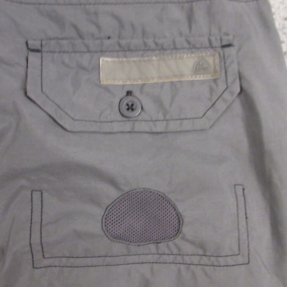 VTG Nike ACG Womens Capri‎ Convertible Nylon Pants size S Windbreaker Y2K Raver - Picture 6 of 10